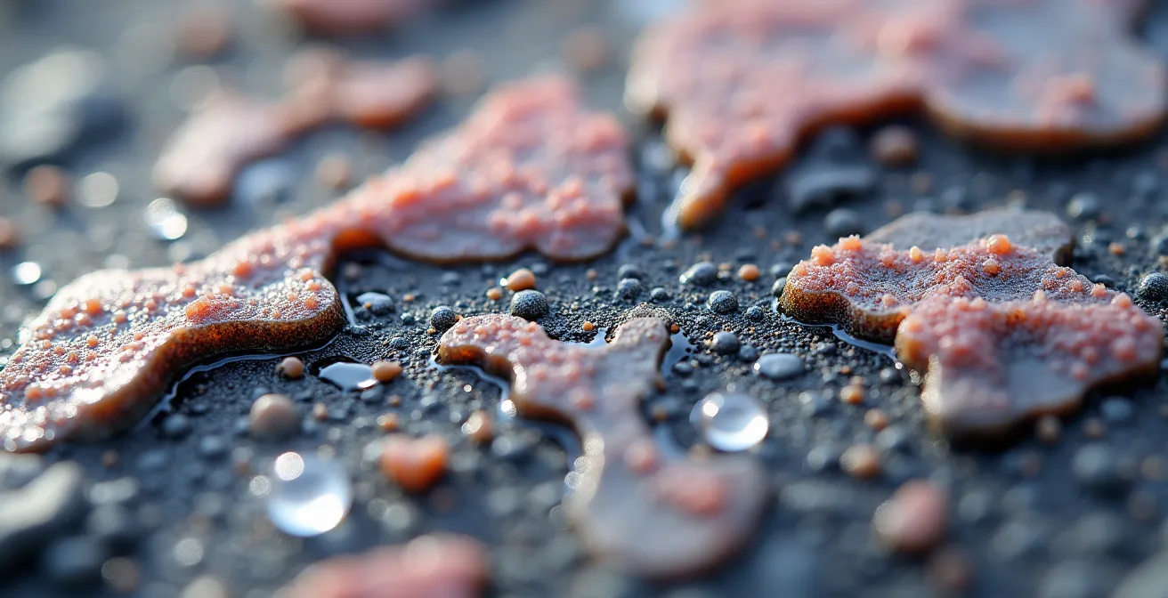 Imposants rochers de granit rose poli émergeant d'un lagon tropical cristallin